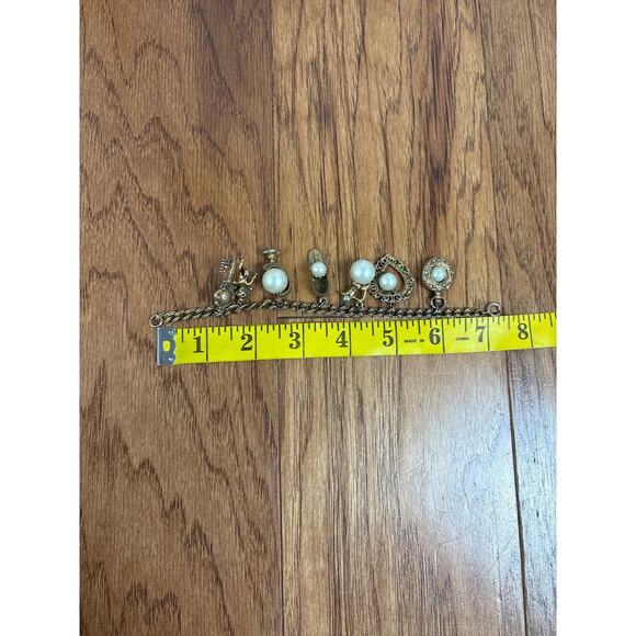 B7 Circo Victorian Style Charm Bracelet Vintage Rare Statement Collector Royal - Picture 10 of 12